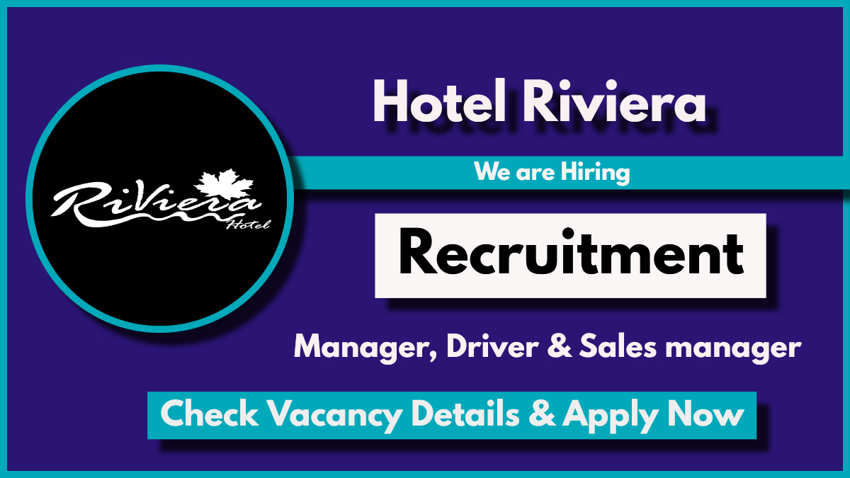 Hotel Riviera Jobs 2024