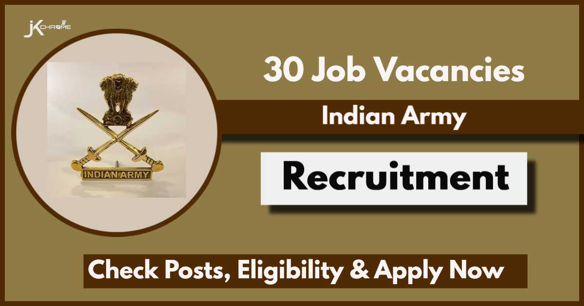 Indian Army Dental Corps Recruitment 2024: Apply Online for Various Posts, Check Eligibility