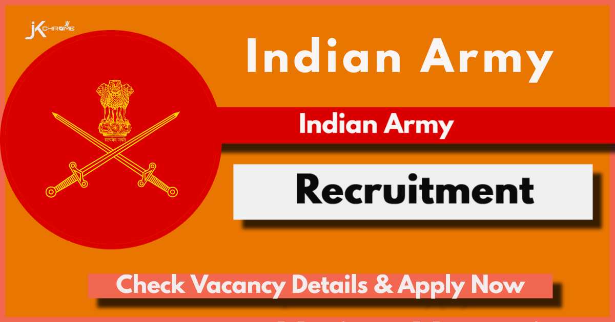 Indian TES 52 Recruitment 2024 Notification Out: Registration Begins on joinindianarmy.nic.in