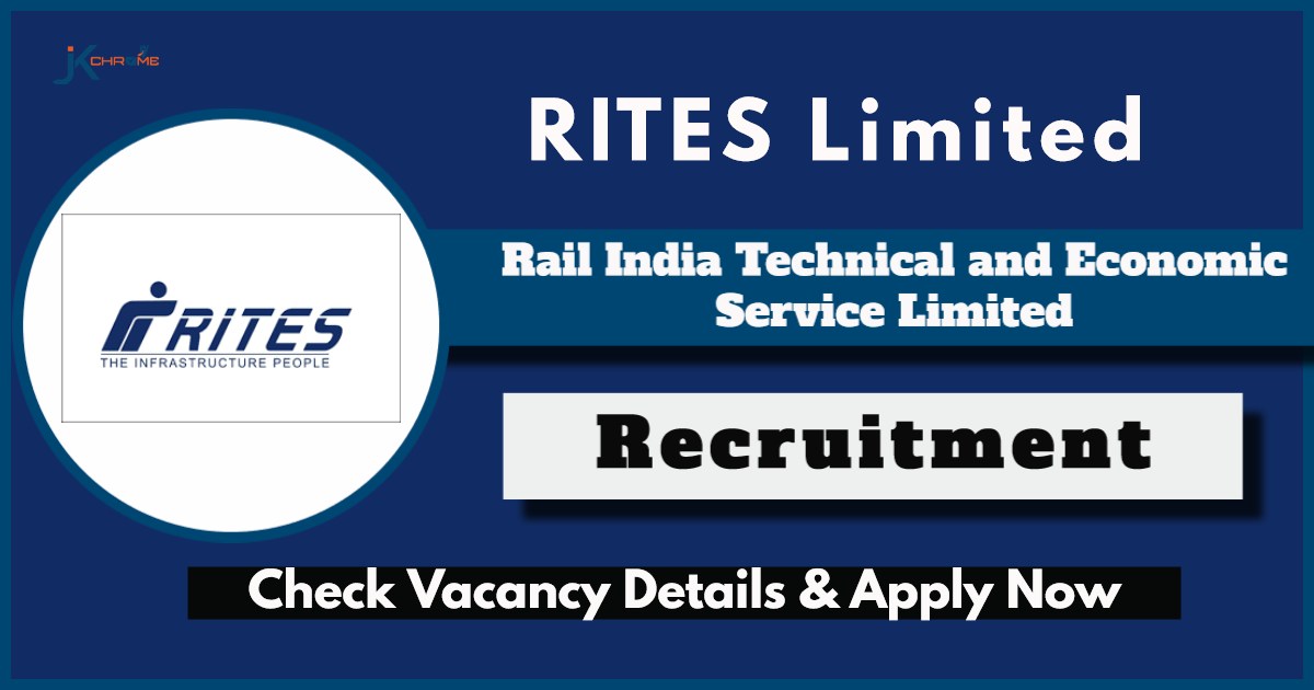RITES Assistant Manager Recruitment 2024 Notification OUT, Check Eligibility and Apply Now