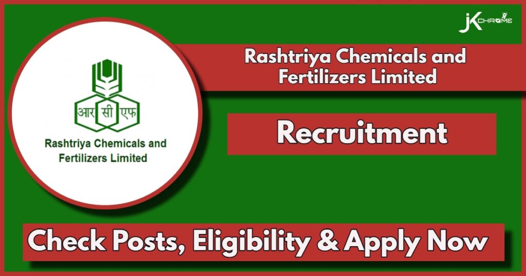 RCFL Recruitment 2024: Apply Online Now for Fireman Vacancies, Check Eligibility, How to Apply