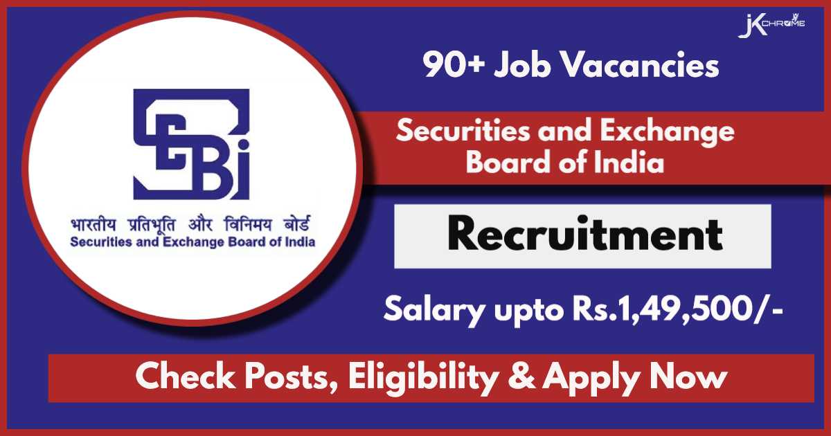 SEBI Recruitment 2024 Notification: Apply Now for Assistant Manager Posts, Direct Apply Link available