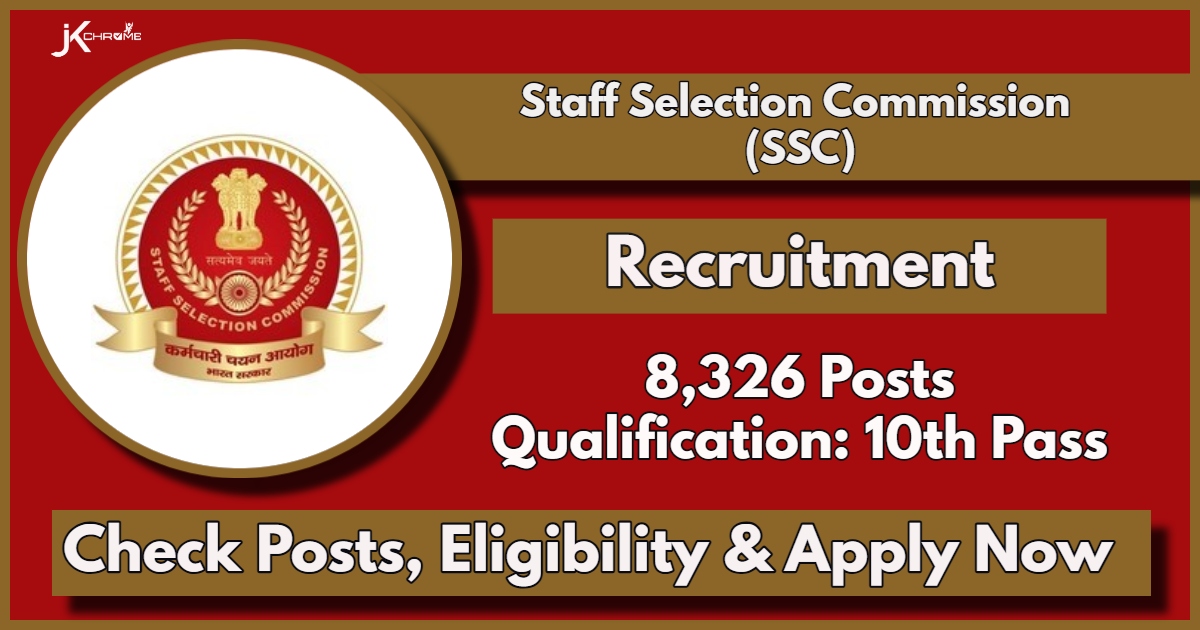 SSC MTS & Havaldar Notification 2024 Out: Apply Now for 8000+ posts: Check Eligibility and other Details here