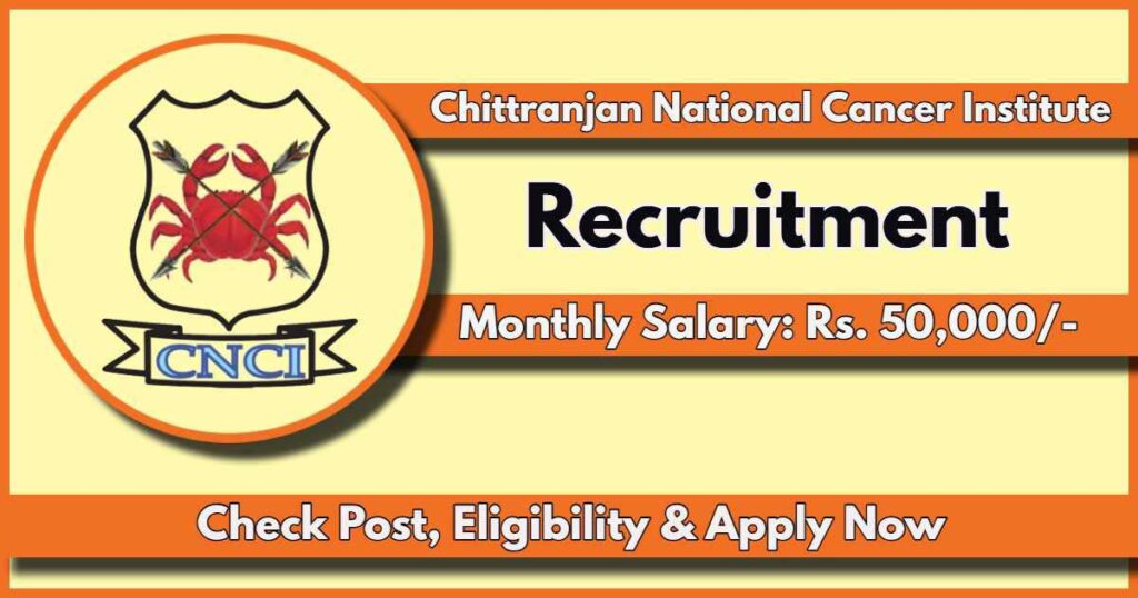 CNCI Recruitment 2024: Notification Out for Infection Control Nurse, Monthly Salary Rs.50,000