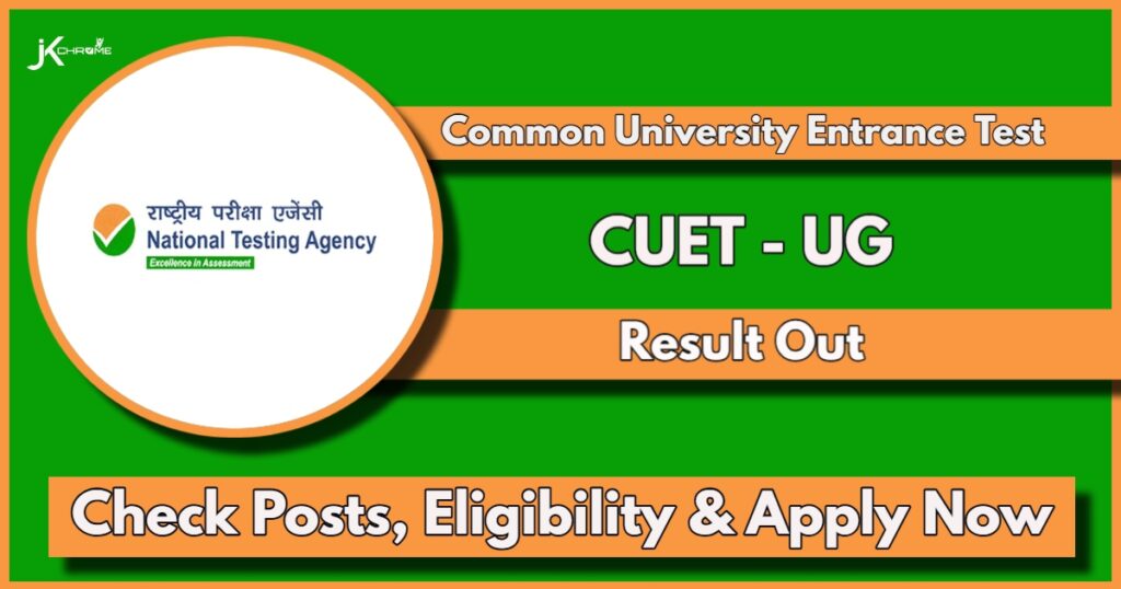 CUET UG Result 2024 Declared, Direct Link to Check Your Result Here