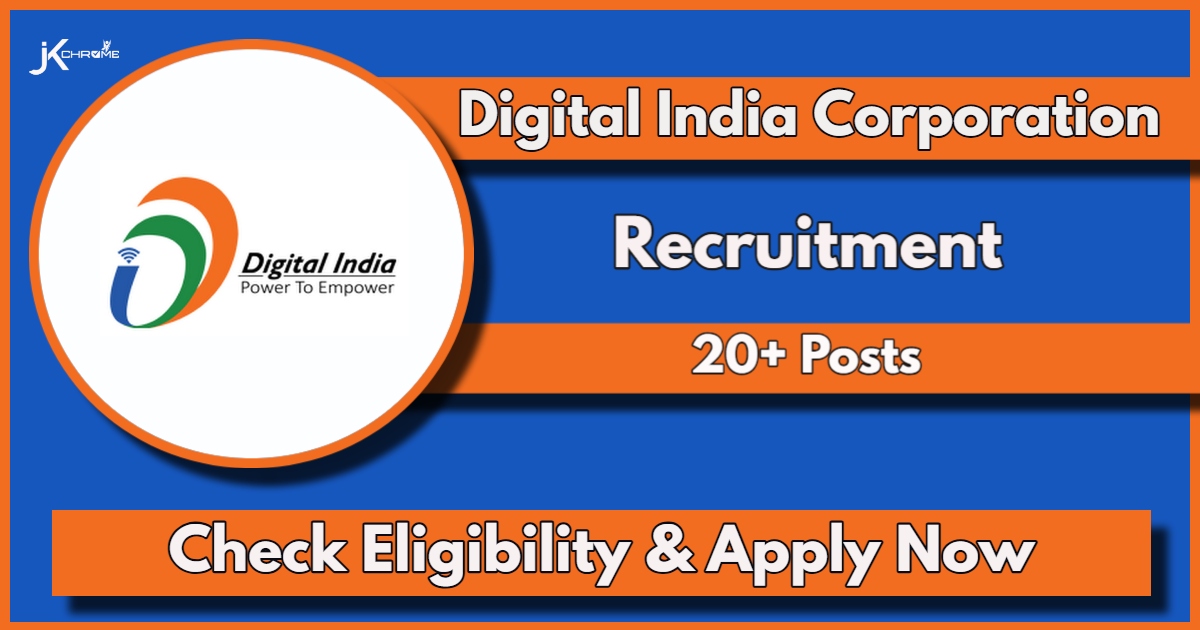 Digital India Recruitment Notification 2024: Out for 20+ Vacancies, Check Posts, Eligibility, Apply Now