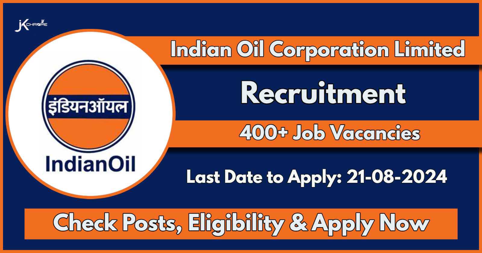 IOCL 476 Engineering Assistant and other Posts Out: Check Post Names, Eligibility, How to Apply and Other Details Here