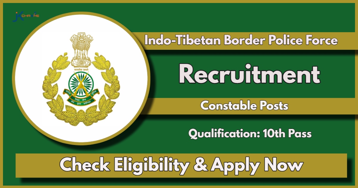 ITBP Recruitment 2024 Notification Out for 140+ Positions: Check Posts, Qualification, Apply Now