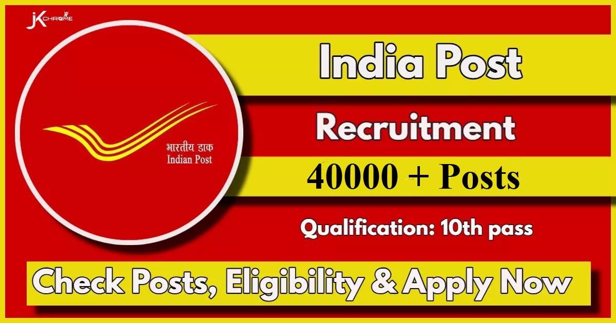 India Post GDS Recruitment 2024; Apply Here for 40000+ Posts, Check Eligibility, Salary and Selection Process