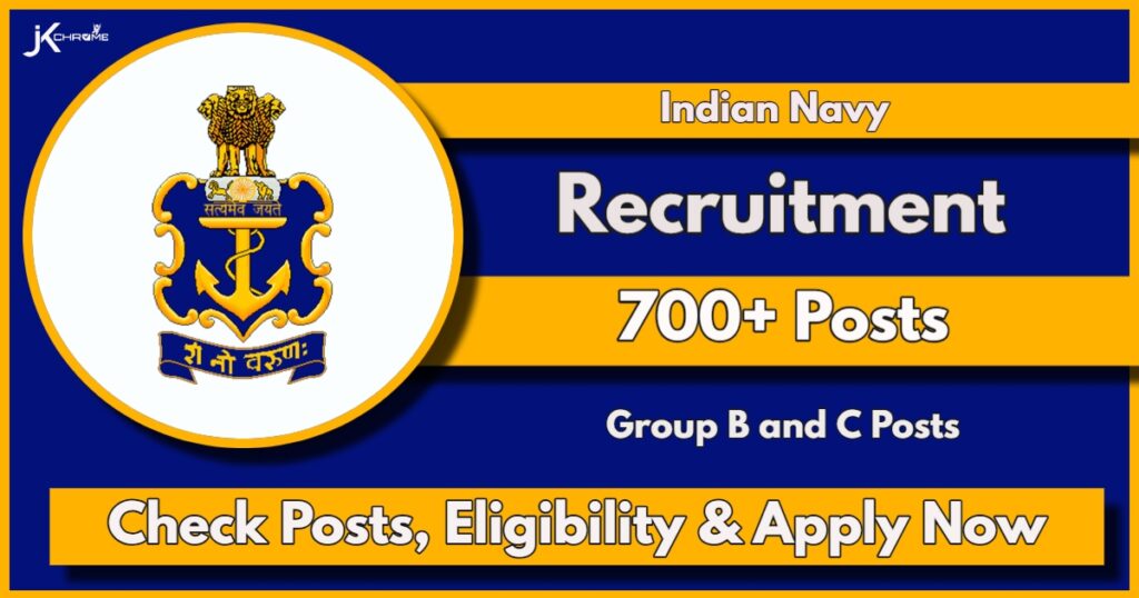 Indian Navy 2024 Notification Out for 741 Group B and C posts, Check Apply Now for INCET-2024