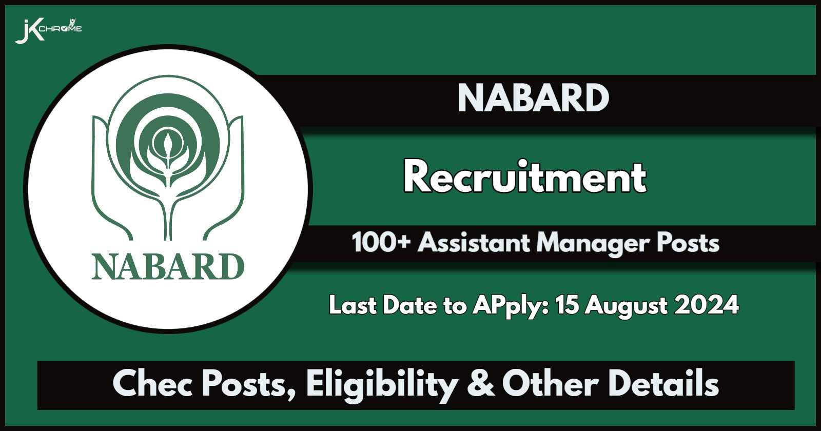 NABARD Assistant Manager Vacancies Out: Check Notification PDF 2024