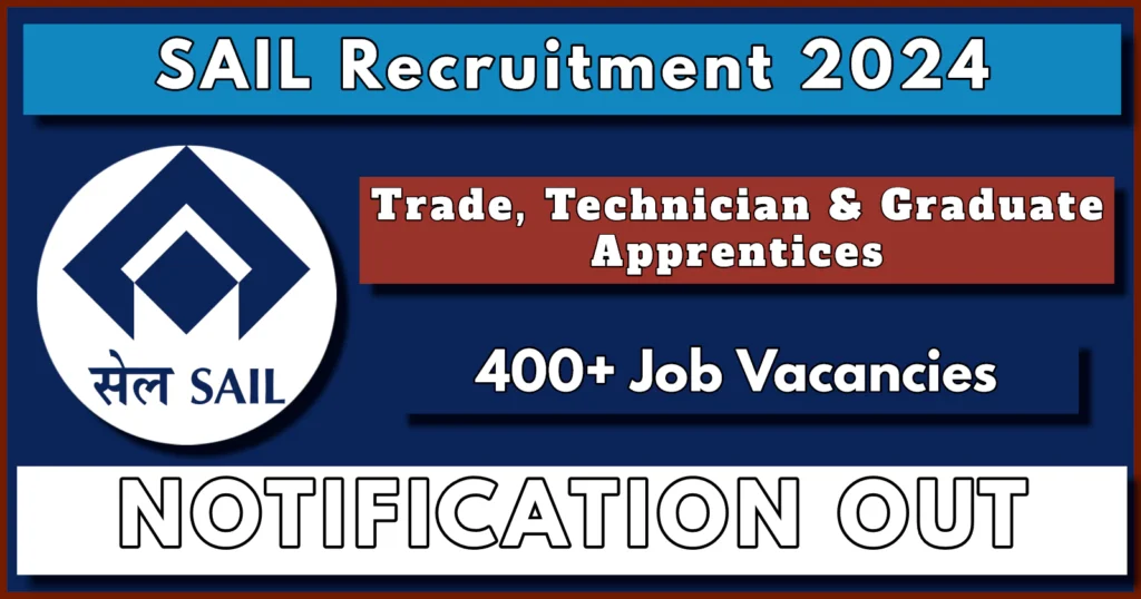 SAIL Apprentice Recruitment 2024