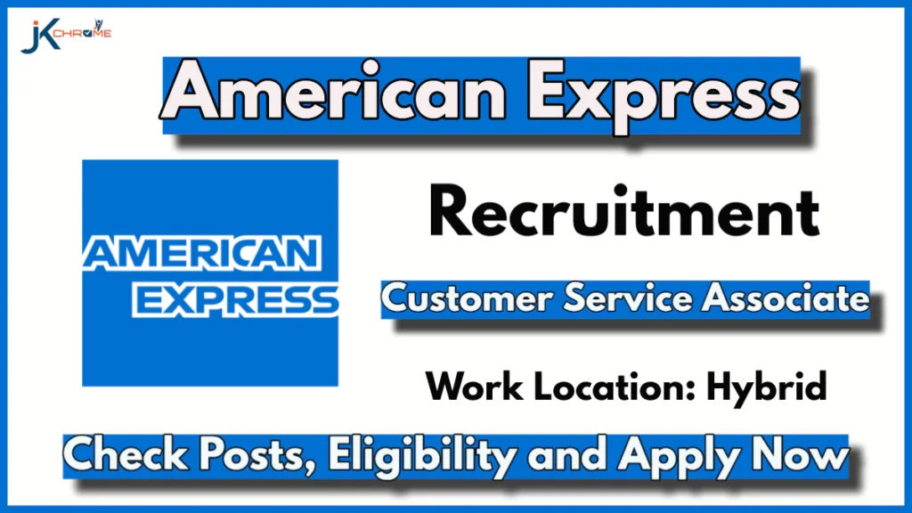 American Express Hiring Customer Service Associate