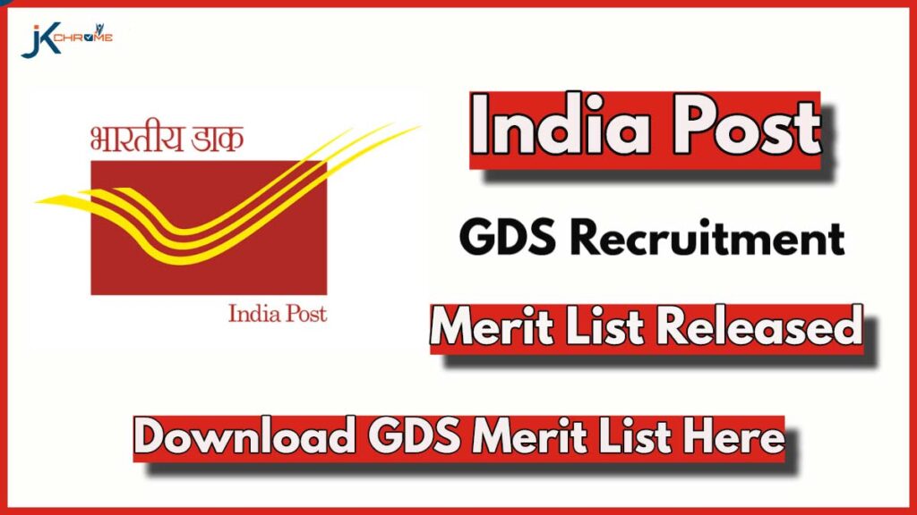 India Post GDS Merit List 2024 Released, Check at indiapostgdsonline.gov.in