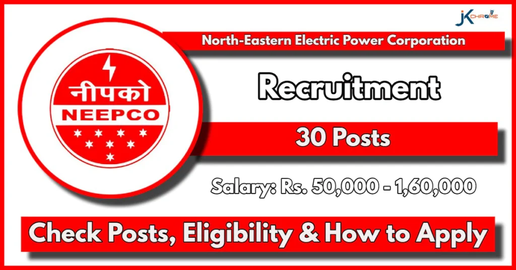 NEEPCO Recruitment 2024 for 30 Executive Trainee Posts: Apply Online Now