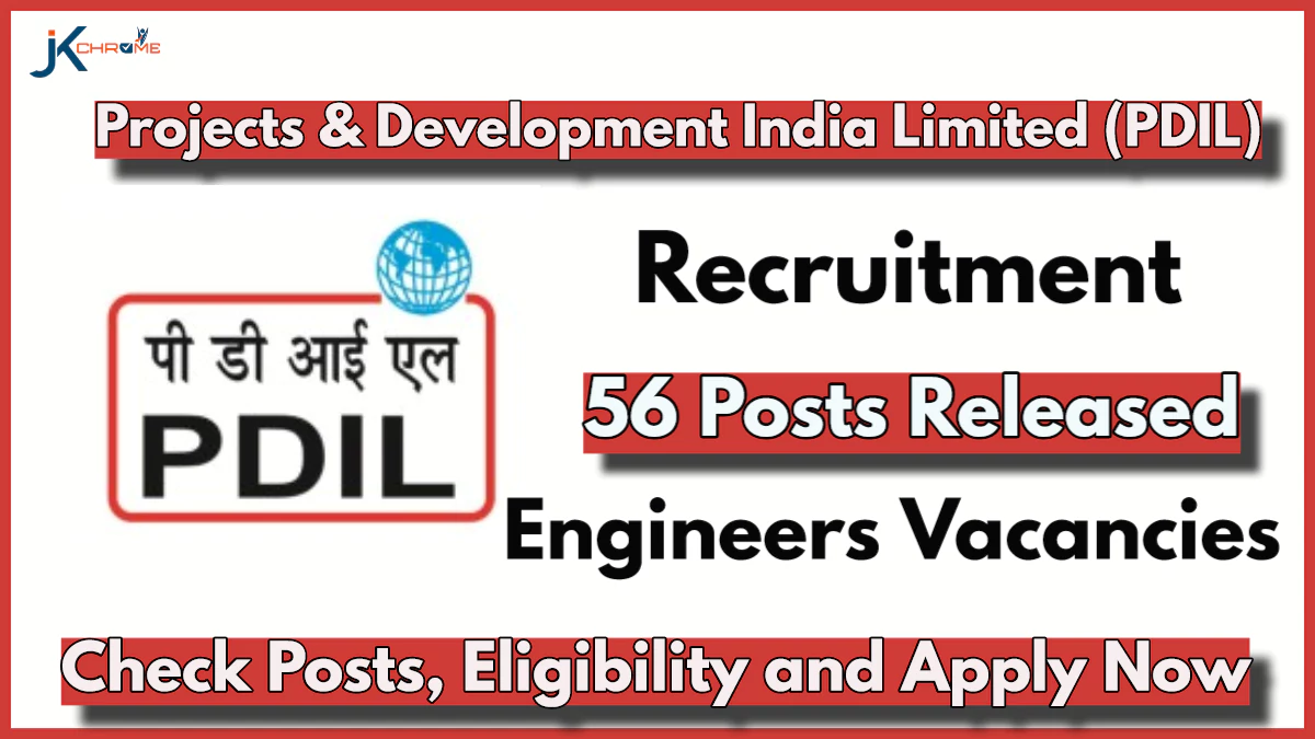 PDIL Engineers Recruitment 2024 Notification Out for 57 Posts, Check Vacancy Details Now