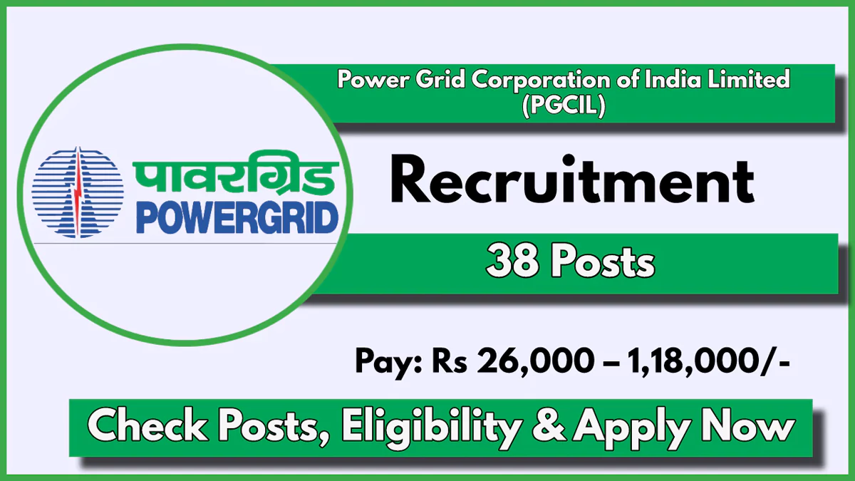 PGCIL JE, Surveyor, Draughtsman Posts Recruitment 2024; Check Vacancy Details, Qualification and Application Procedure