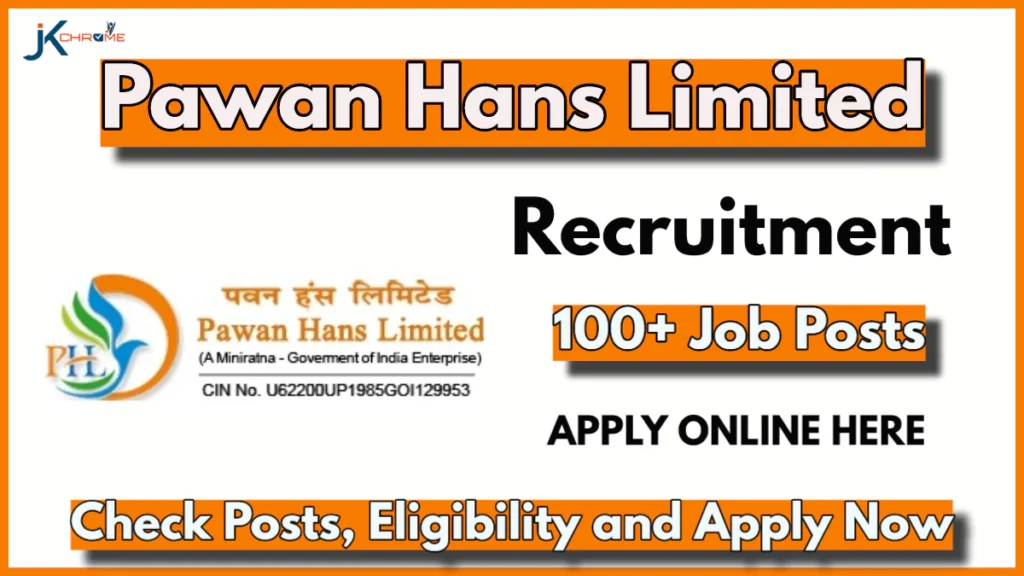 Pawan Hans Limited Recruitment 2024, Apply Online Now for 101 Vacancies