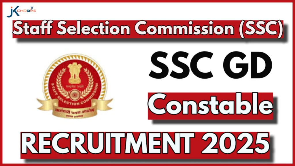 SSC GD Constable Recruitment 2025, Important Notification