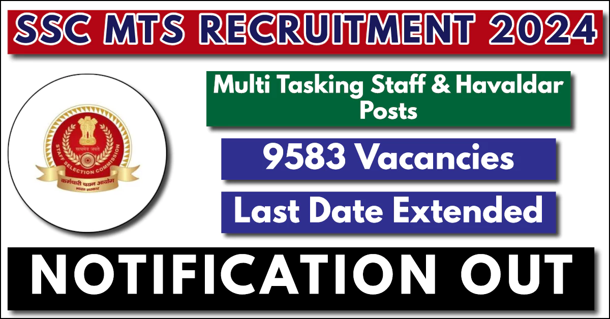 SSC MTS Recruitment 2024