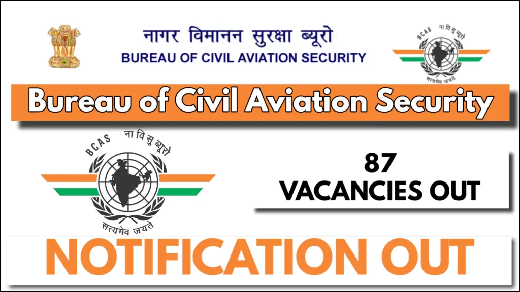 BCAS Recruitment 2024, Check Vacancies, Post Details Here