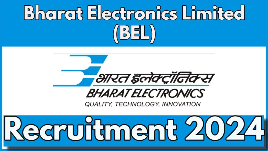 BEL MIT Recruitment 2024 Notification Out, Check Details for Management Industrial Trainee Posts