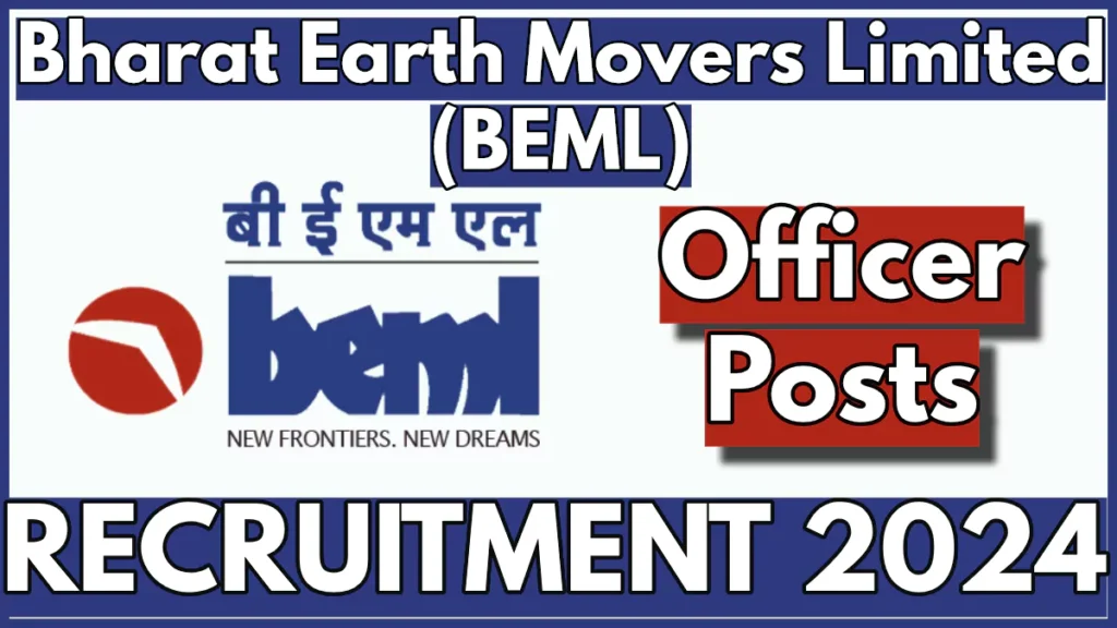 BEML Officer Recruitment 2024, Apply Now for Officer Grade-II Posts