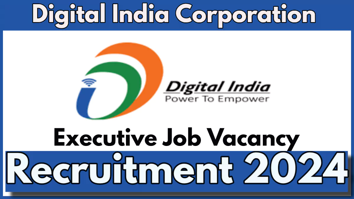 Digital India Senior Executive Recruitment 2024