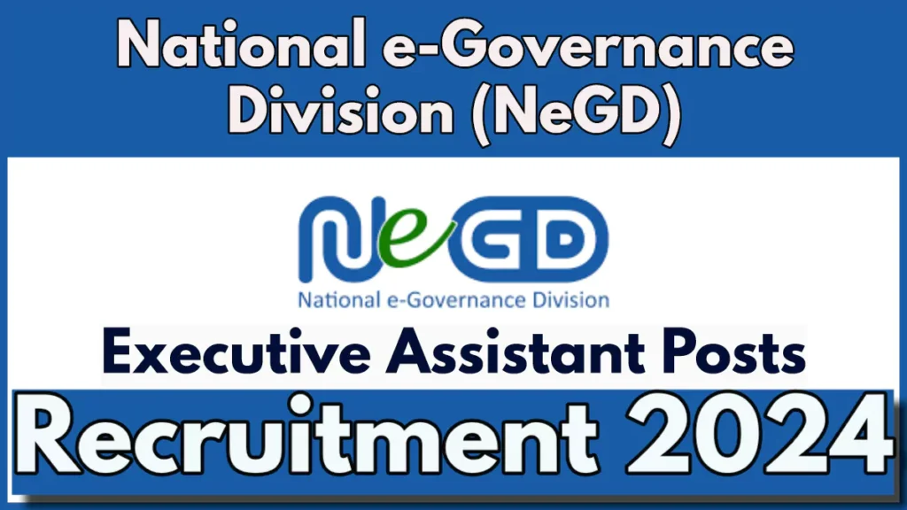 NeGD Executive Assistant Recruitment 2024 Notification Out