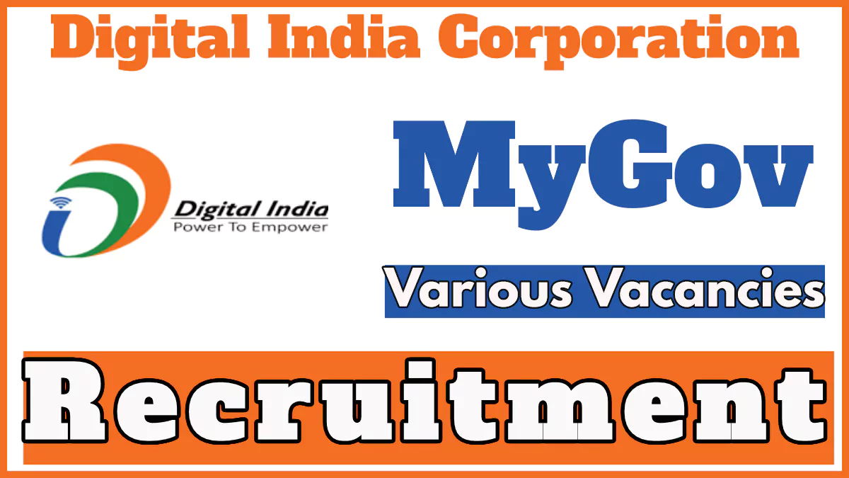 MyGov Analyst Recruitment 2024 Notification PDF