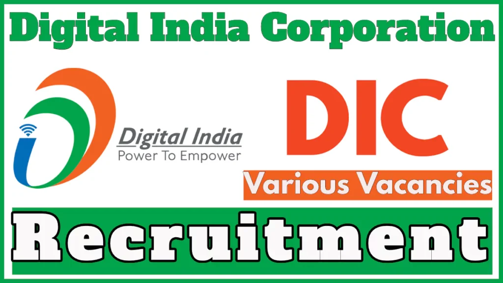 Digital India Corporation Recruitment 2024 for DPDPA Project