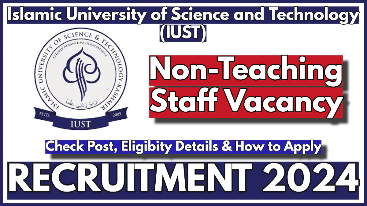 Islamic University Non Teaching Post Recruitment 2024, Apply Online Now