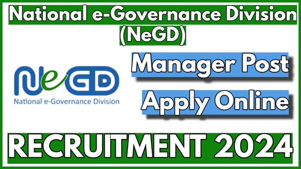 Digital India NeGD Manager Recruitment 2024, Check Qualification and Apply Online