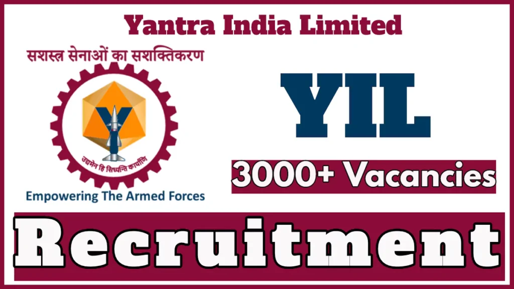 Yantra India Limited Recruitment 2024, Apply for 3883 Trade Apprentice Vacancies