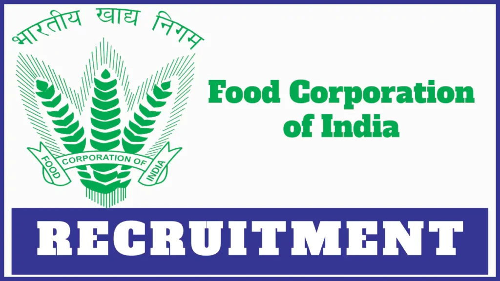 Food Corporation of India GDMO Recruitment 2024 - Notification Details and Application Process