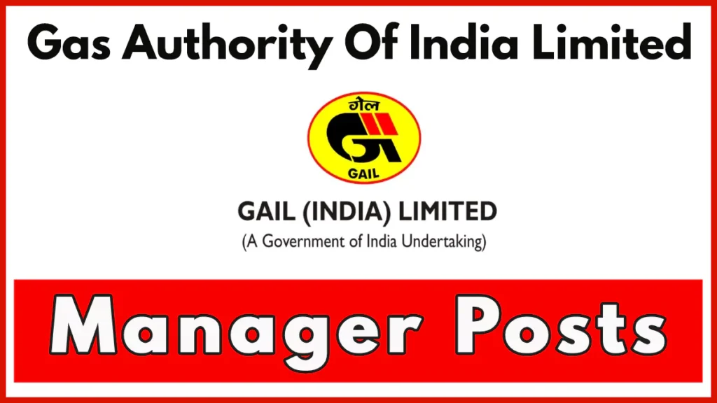 GAIL Chief Manager Recruitment 2024 Notification pdf released for Various Vacancies, Apply Online