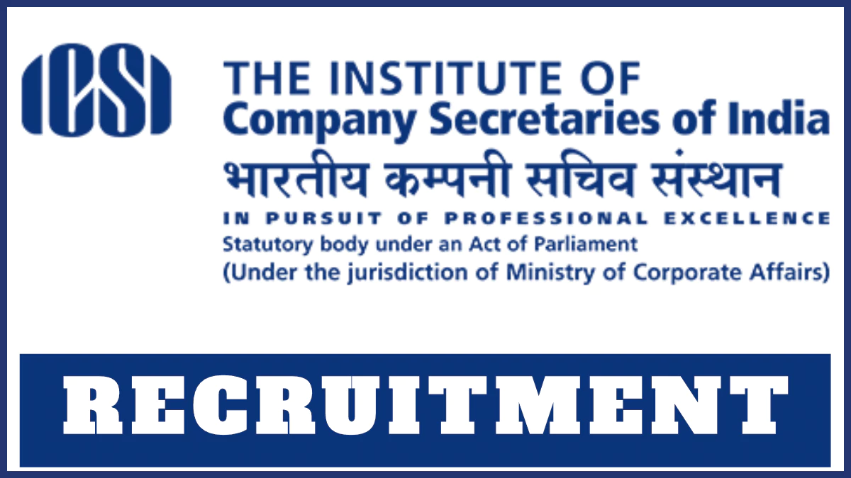 ICSI Recruitment 2024: Apply for 30 CRC Executive Posts