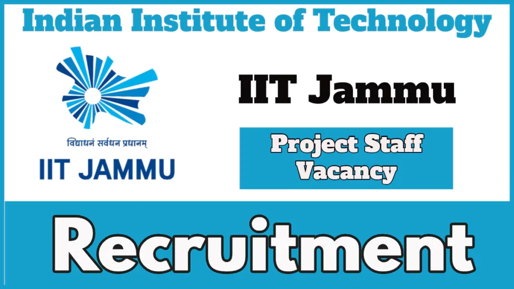 IIT Jammu JRF Recruitment 2024 Notification