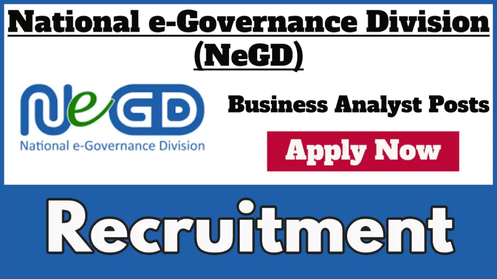 NeGD Business Analyst Recruitment 2024 Notification pdf, Check Eligibility and Apply Online Now