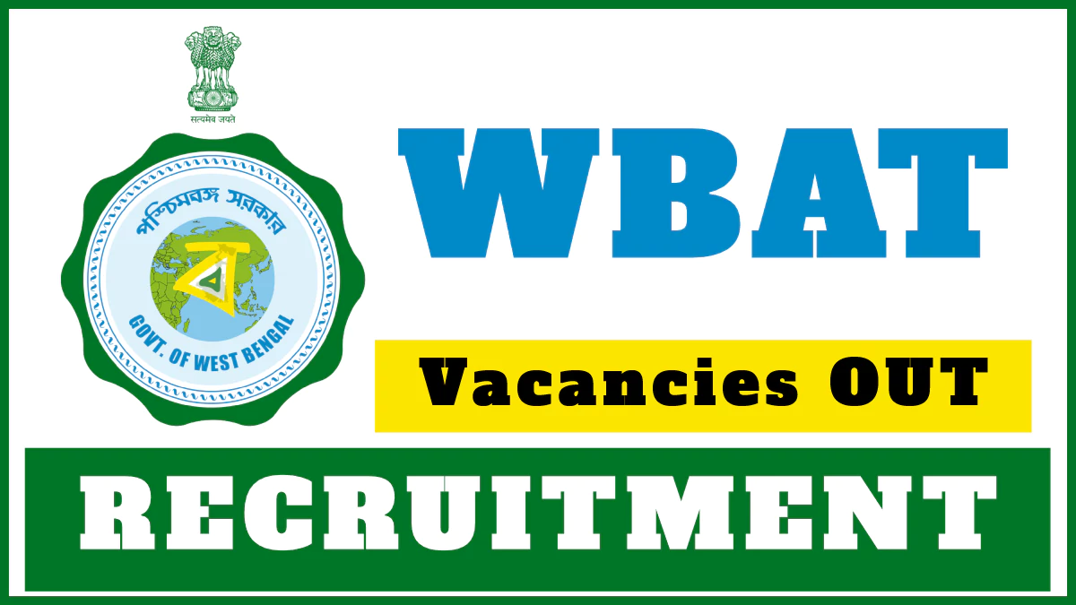 WBAT Recruitment 2024: Apply for Chairperson and Member Posts