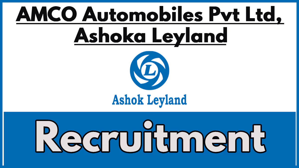 AMCO Automobiles Pvt Ltd Ashoka Leyland Srinagar Jobs Notice