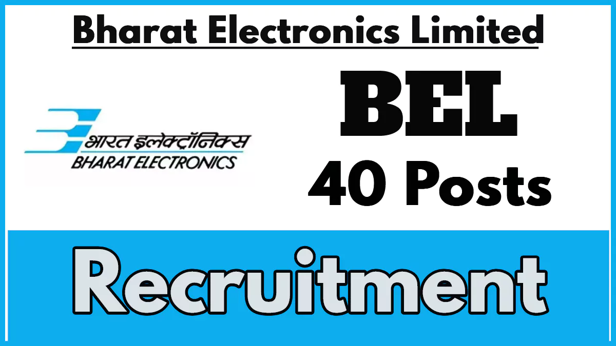 BEL Recruitment 2024, Apply Now for Project Engineer-I and Trainee Engineer-I