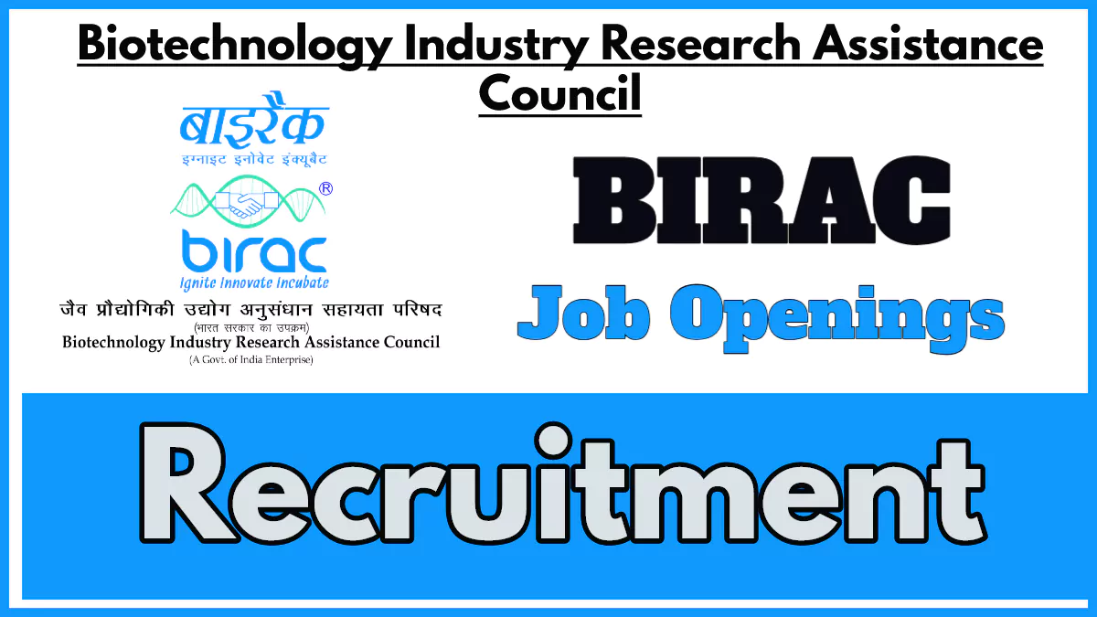 BIRAC Recruitment 2024, Apply Online for Associate Consultant Posts