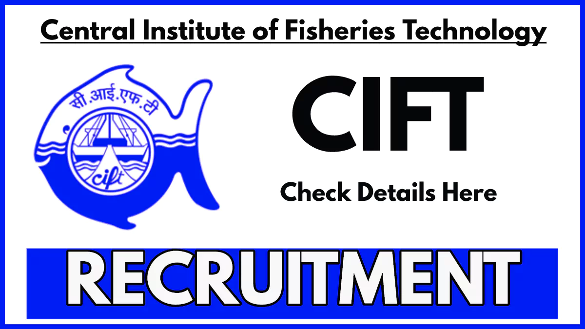 CIFT Recruitment 2024 PDF, Apply for Young Professional-II Post