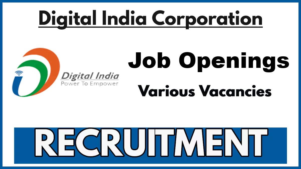 Digital India Corporation Recruitment 2024, Apply for DevOps Engineer and Technical Support Executive Posts