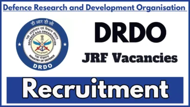 DRDO Recruitment 2024, Apply for Junior Research Fellow (JRF) Positions