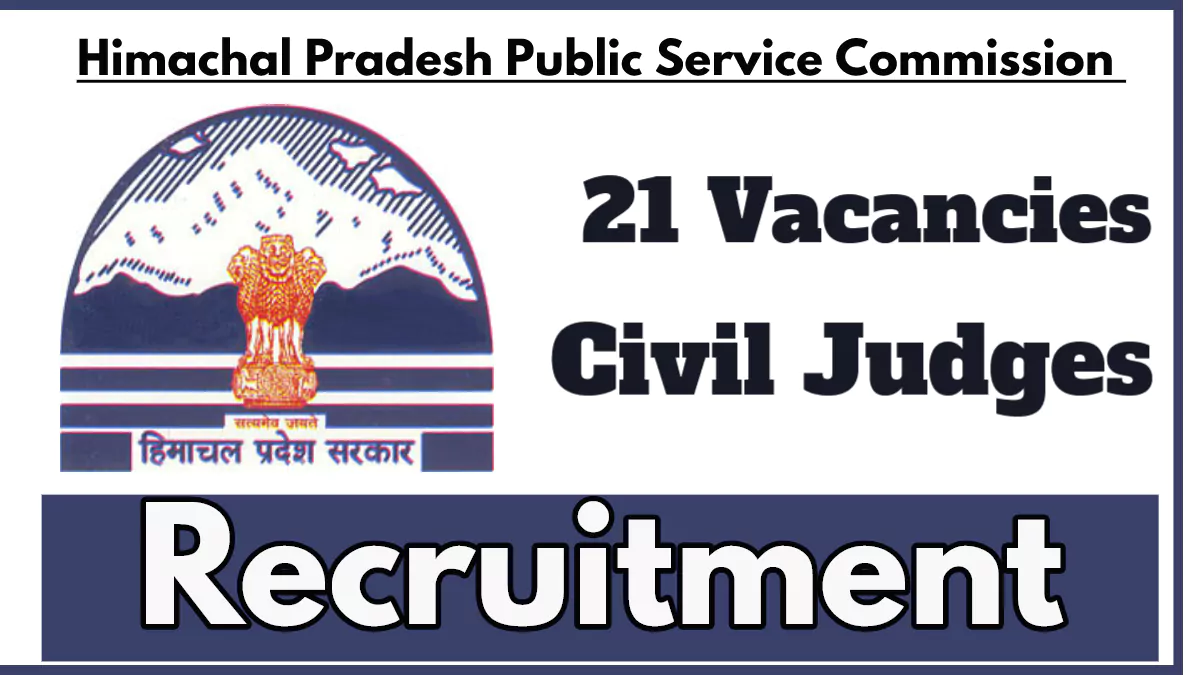 HPPSC Recruitment 2024, Apply for Civil Judge Posts