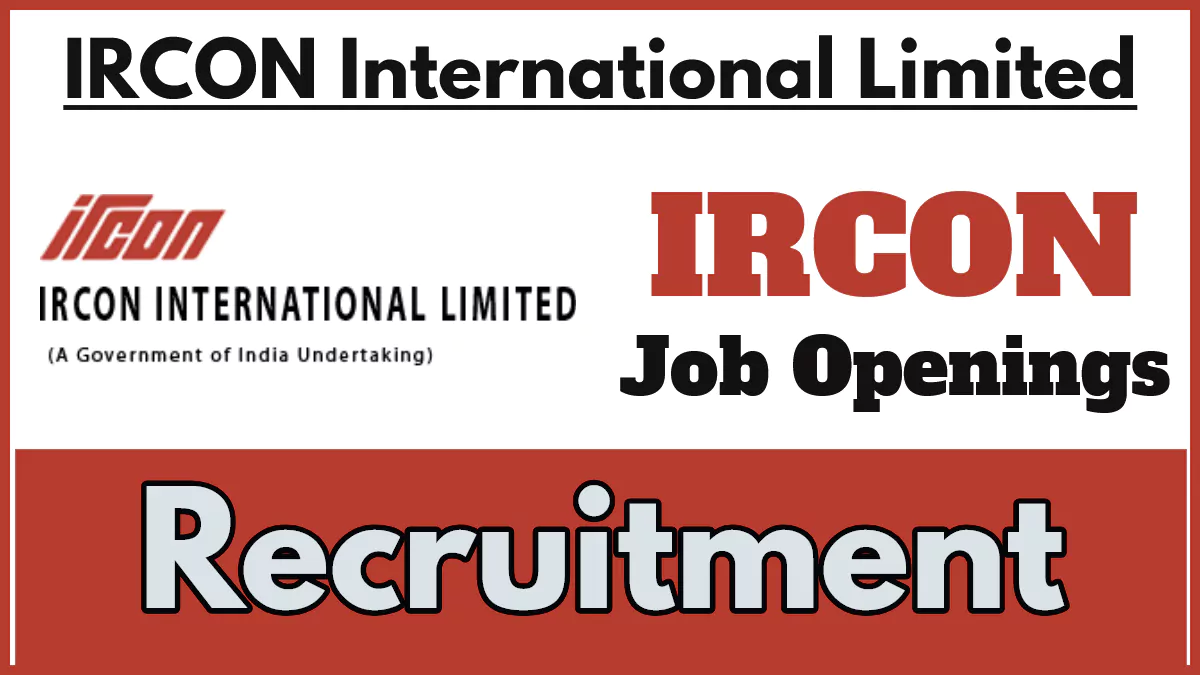 IRCON Recruitment 2024, Apply for Chief General Manager/Civil Post