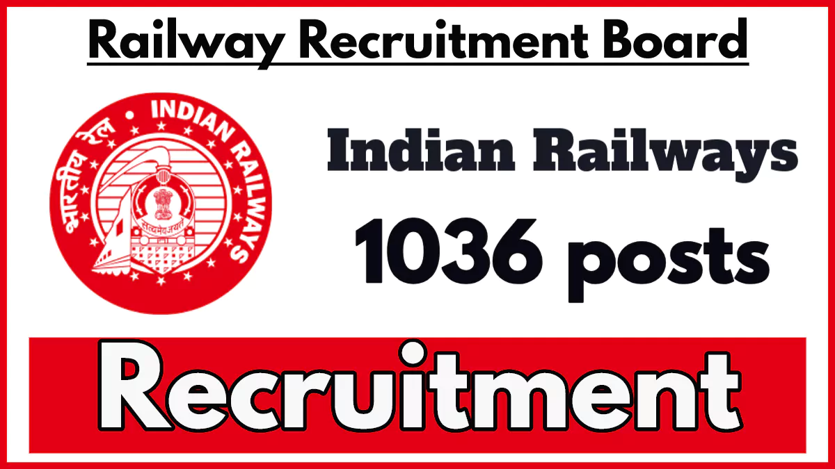 RRB Recruitment 2024, Apply for 1036 Ministerial and Isolated Categories Vacancies