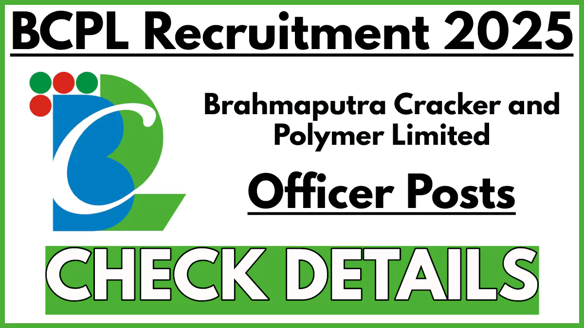 BCPL Recruitment 2025: Apply Now for Officer Posts in Laboratory and Hindi Departments